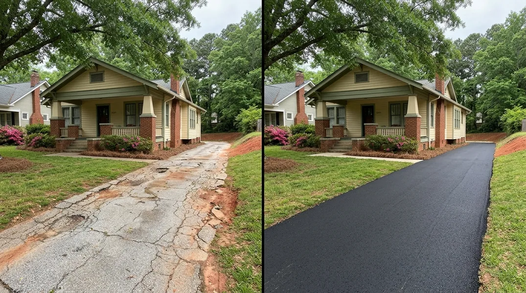 Result asphalt paving in Greensboro - Greensboro Asphalt Paving